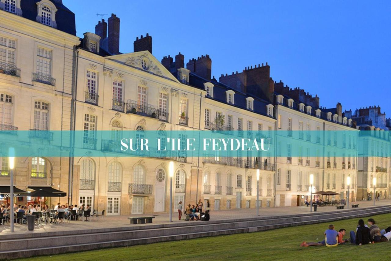 Coeur Feydeau Kervegan Le Duplex Hyper Centre Apartment Nantes Bagian luar foto